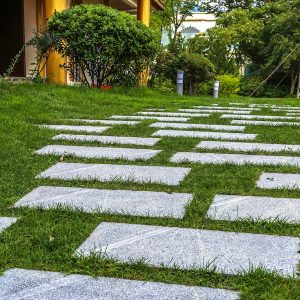 Install hardscape features